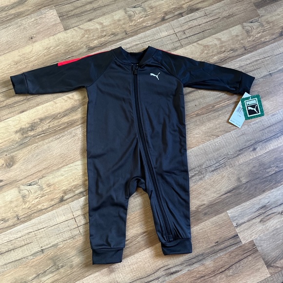 Puma baby boy full zip jumpsuit - Picture 1 of 4